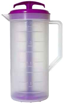 MICA Water Pitcher 2個セット Amazon.com: JBK Pottery 2-Quart Orange Mixing Pitcher with